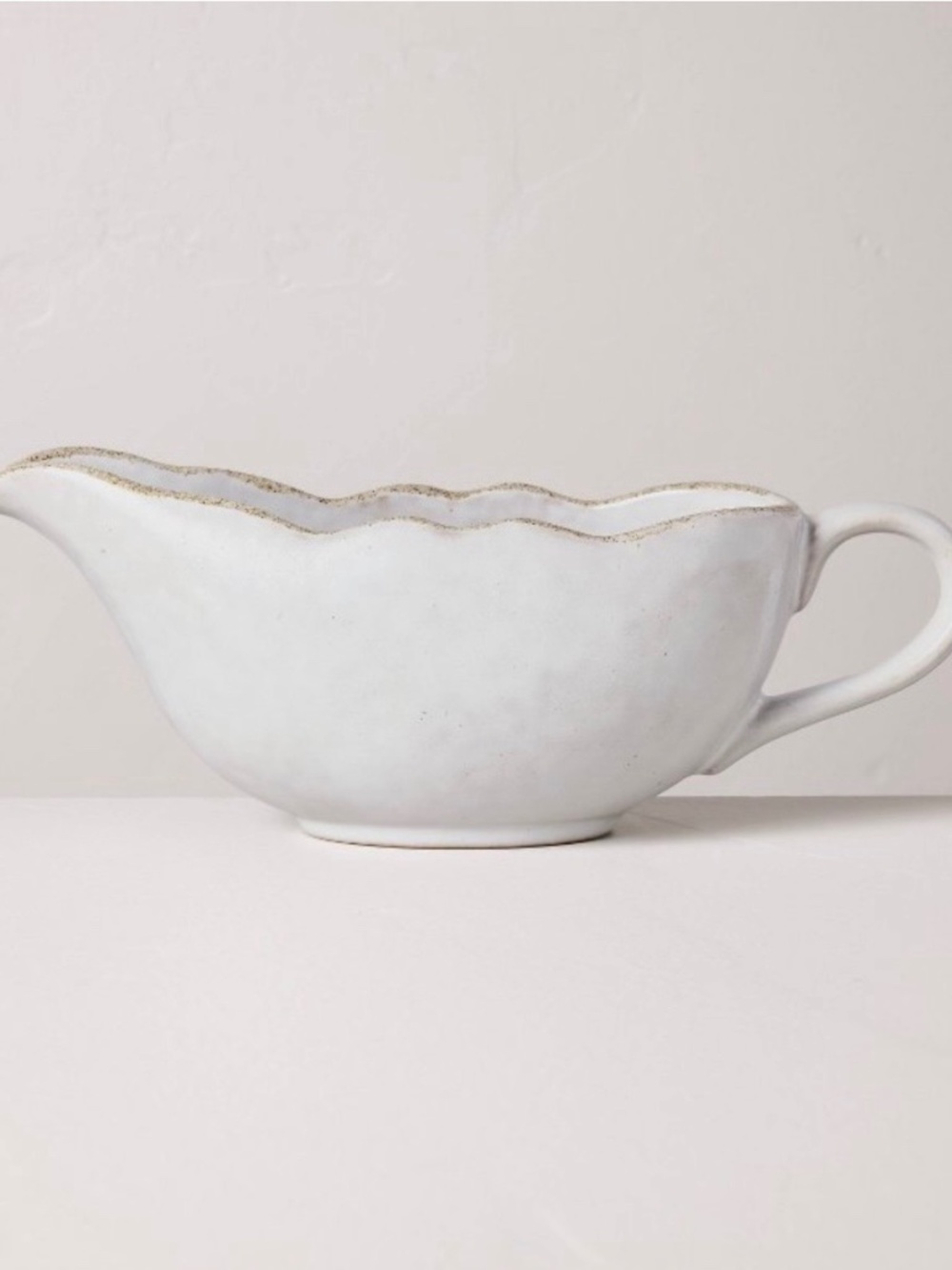 Carved Edge Gravy Boat Cream - Hearth & Hand Magnolia